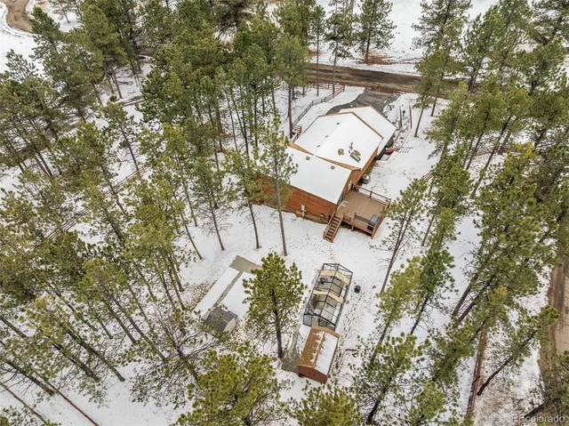 a view of outdoor space with seating