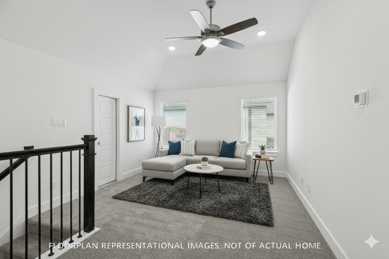 2127 Lone Bronco Boulevard Rosenberg, TX 77471 - Photo 12 of 16 a living room with furniture and a rug