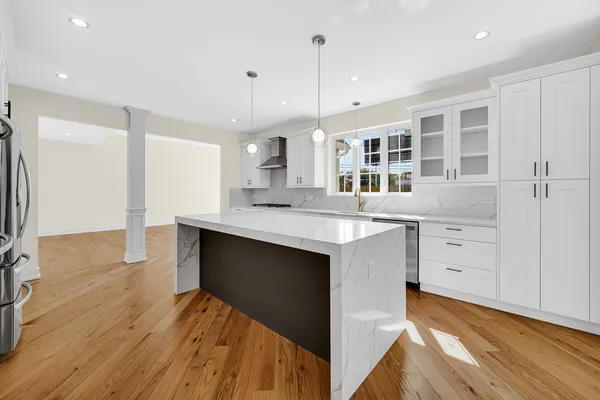 a view of empty room