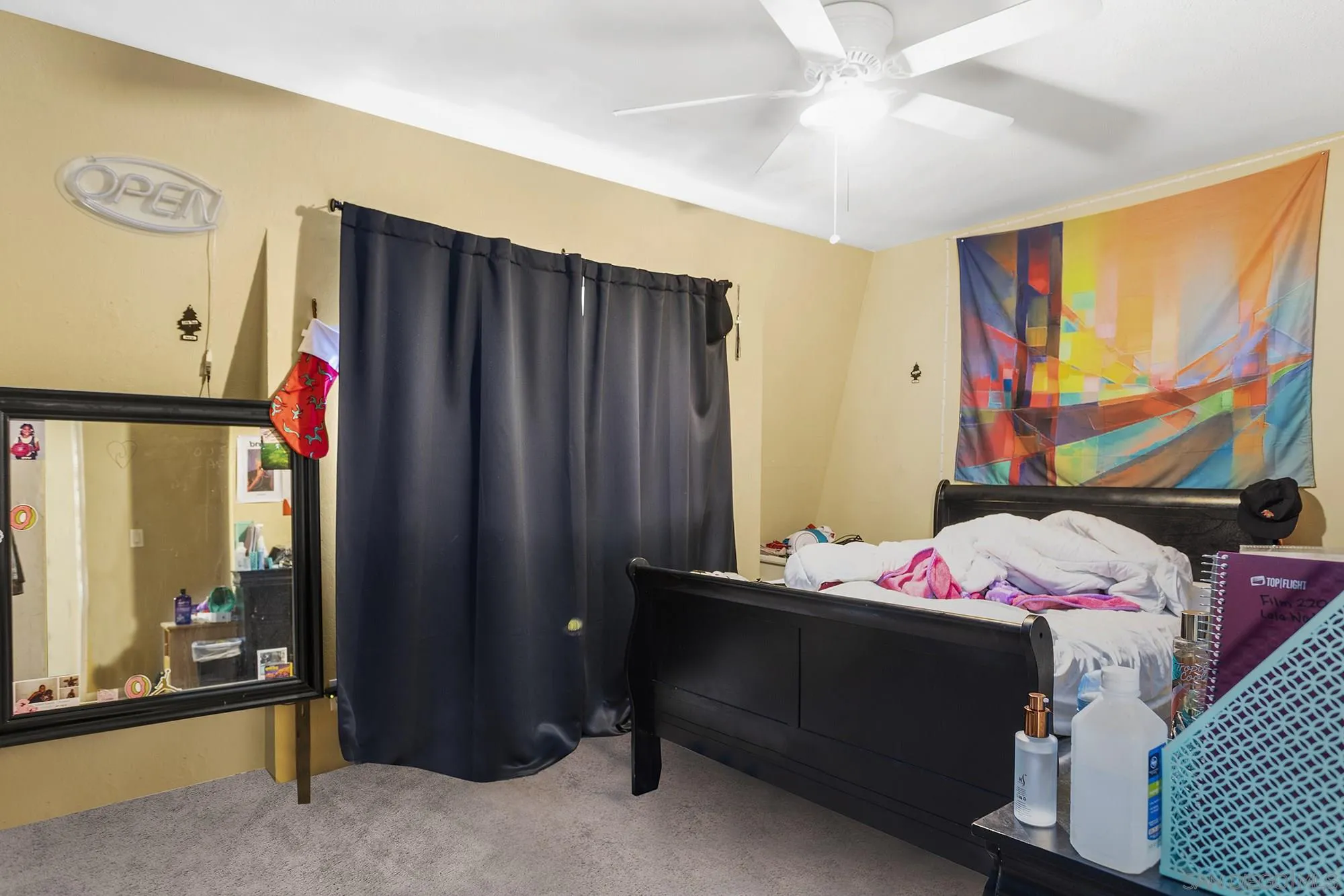 9041 Rosedale Drive, Unit A/B Spring Valley, CA 91977 - Photo 18 of 37 a bedroom with a bed and a window