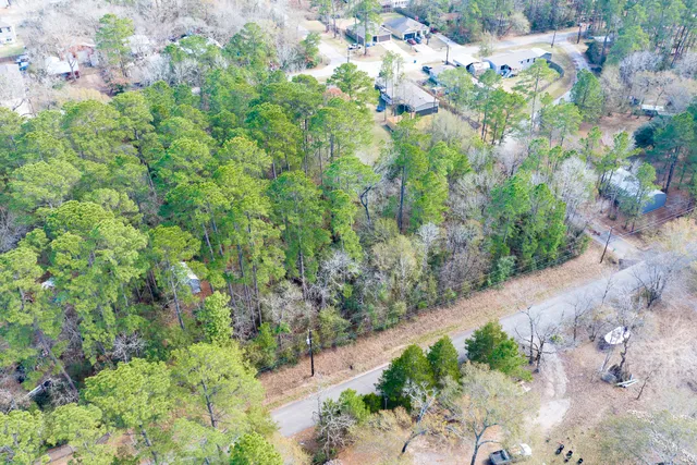 a backyard of a house with lots of green space and garden