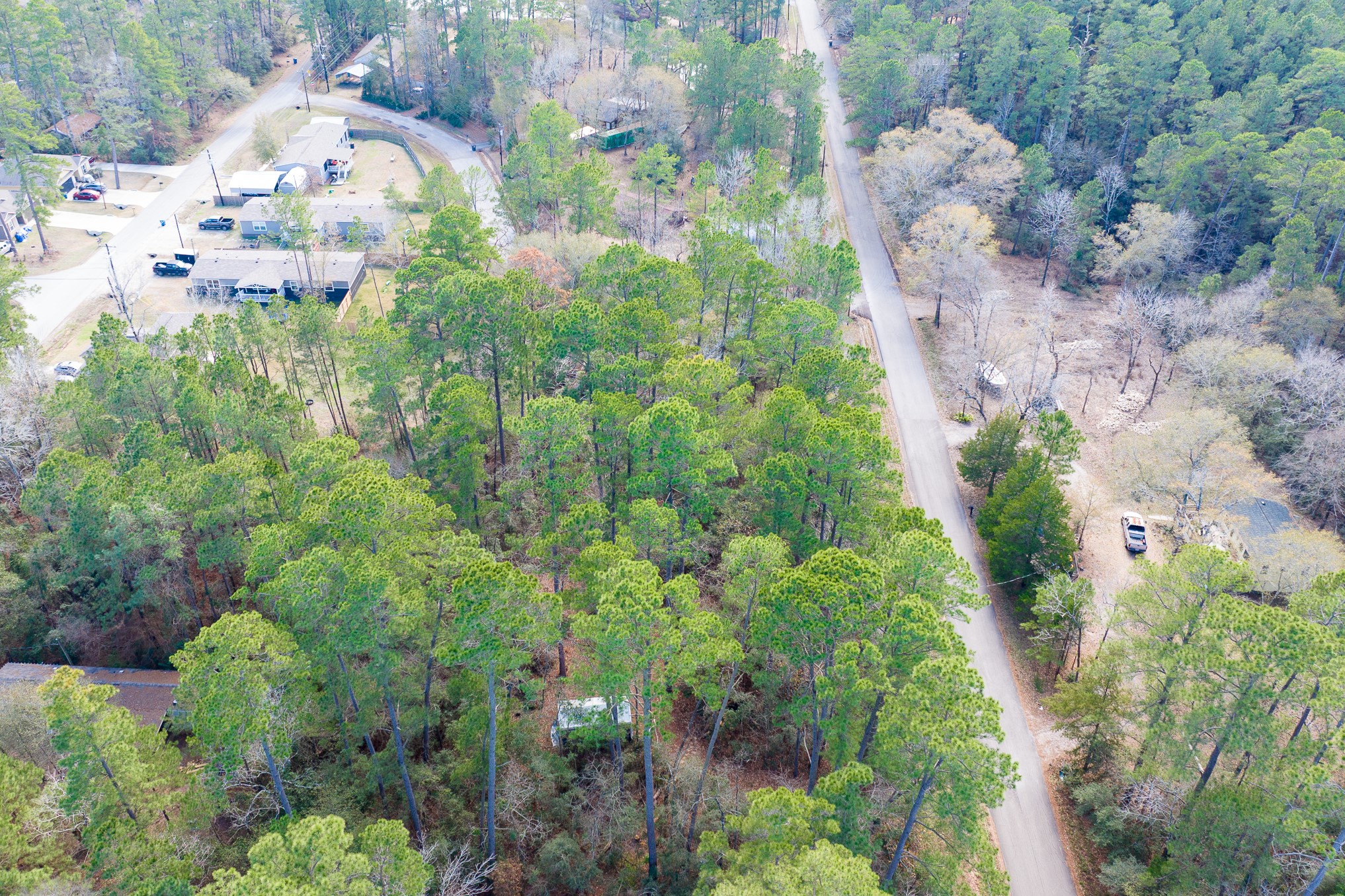 0 Forest Drive Montgomery, TX 77356 - Photo 9 of 29 an aerial view of residential house with outdoor space and trees all around
