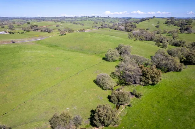 a view of a city with an ocean
