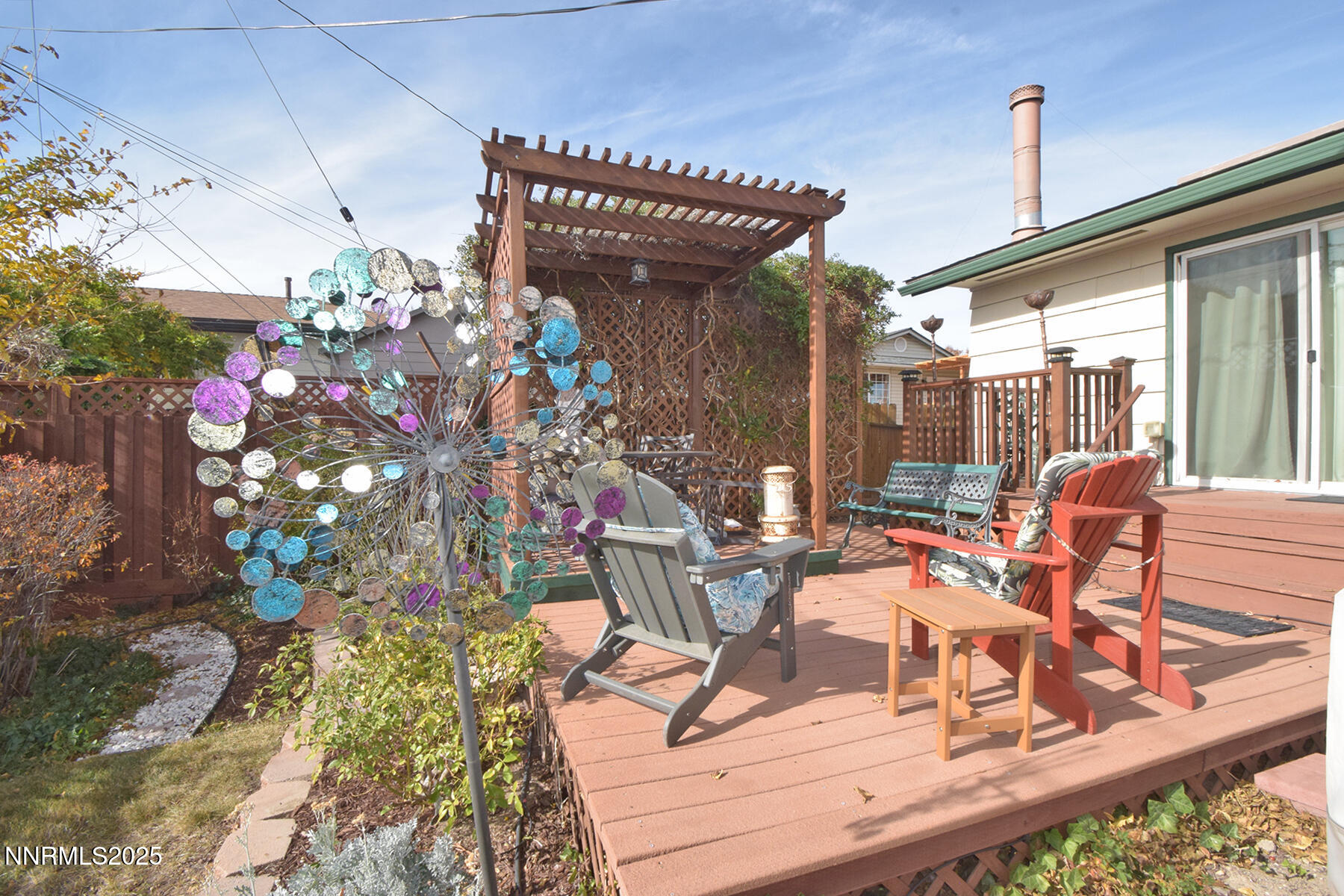 3050 Attridge Place Reno, NV 89503 - Photo 54 of 62 a view of a chairs and table in a patio