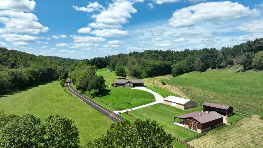 48800 Foxes Bottom Road Cadiz, OH 43907 - Photo 4 of 50 Aerial view of 77 acre property