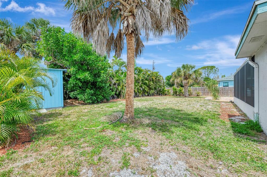 2490 Eleventh Street Englewood, FL 34224 - Photo 40 of 49 a view of a yard with palm trees