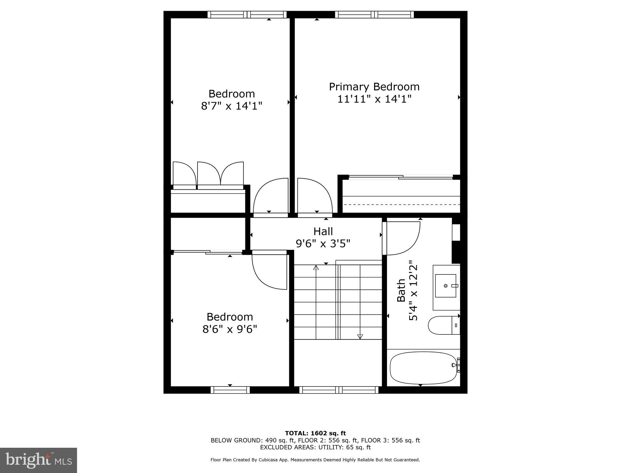 2225 Gunsmith Square Reston, VA 20191 - Photo 36 of 37 Upper level floor plan