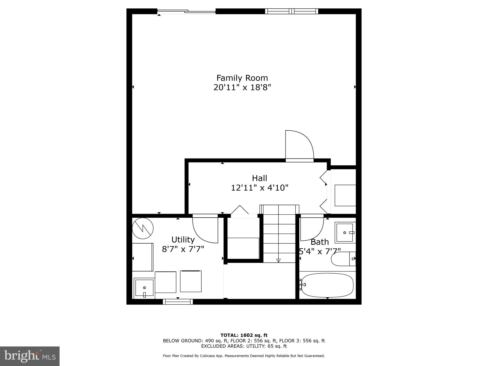 2225 Gunsmith Square Reston, VA 20191 - Photo 37 of 37 Lower level floorplan
