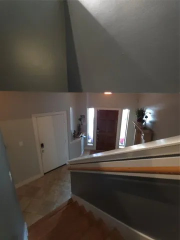 a view of hall and window