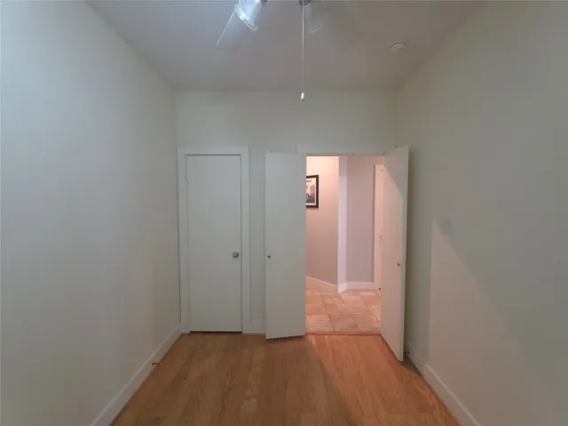 a view of hallway with window