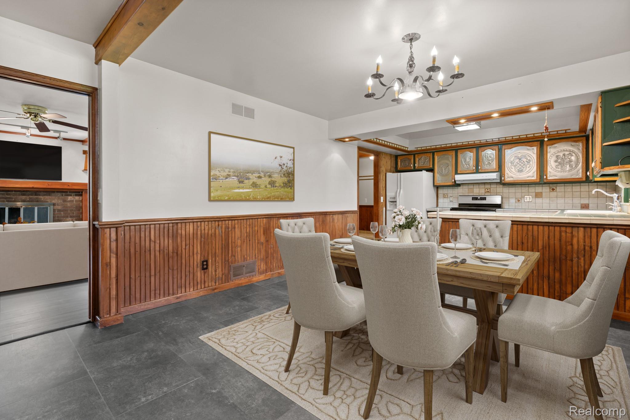 7540 Dexter-Pinckney Road Dexter, MI 48130 - Photo 2 of 50 Dining area - virtually staged