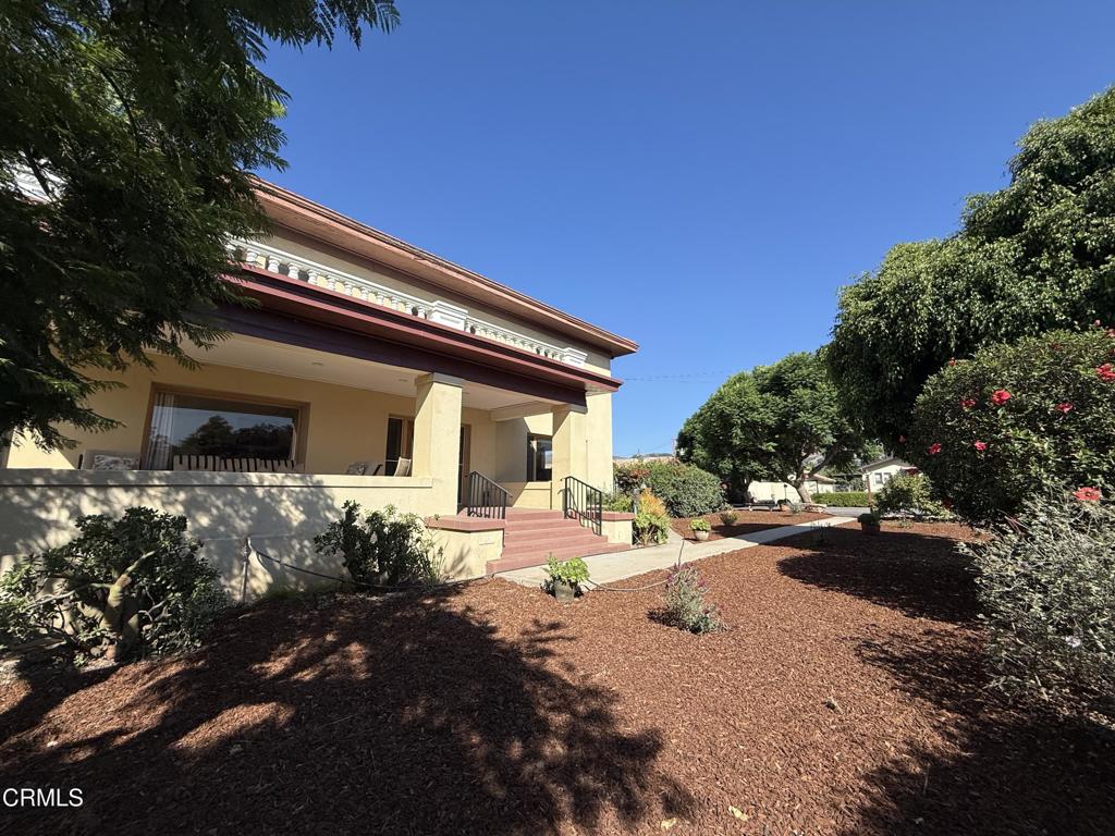 4645 Walnut Avenue Somis, CA 93066 - Photo 2 of 28 a front view of a house with basket ball court and outdoor seating
