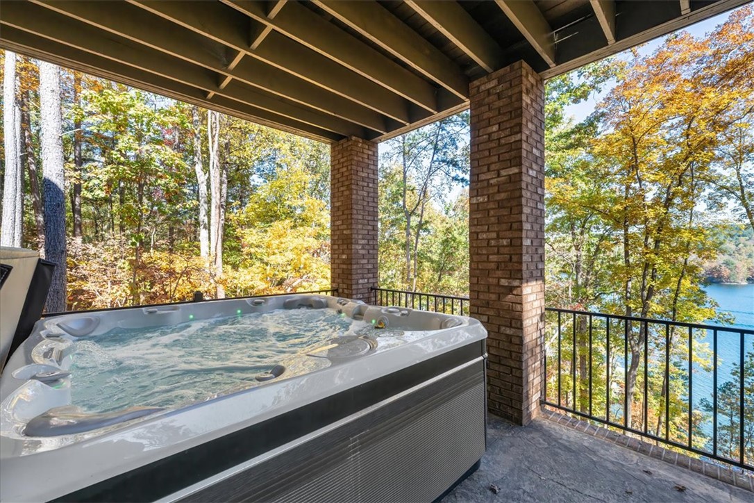 338 Long Cove Trail Salem, SC 29676 - Photo 26 of 50 Salt Water Caldera Hot Tub. Lower Level