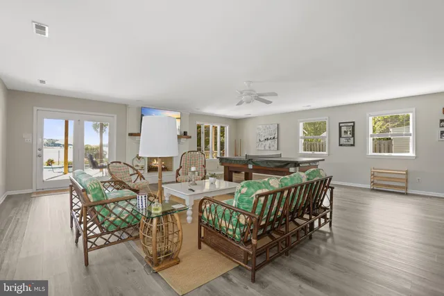 a bedroom with a bed and a lamp