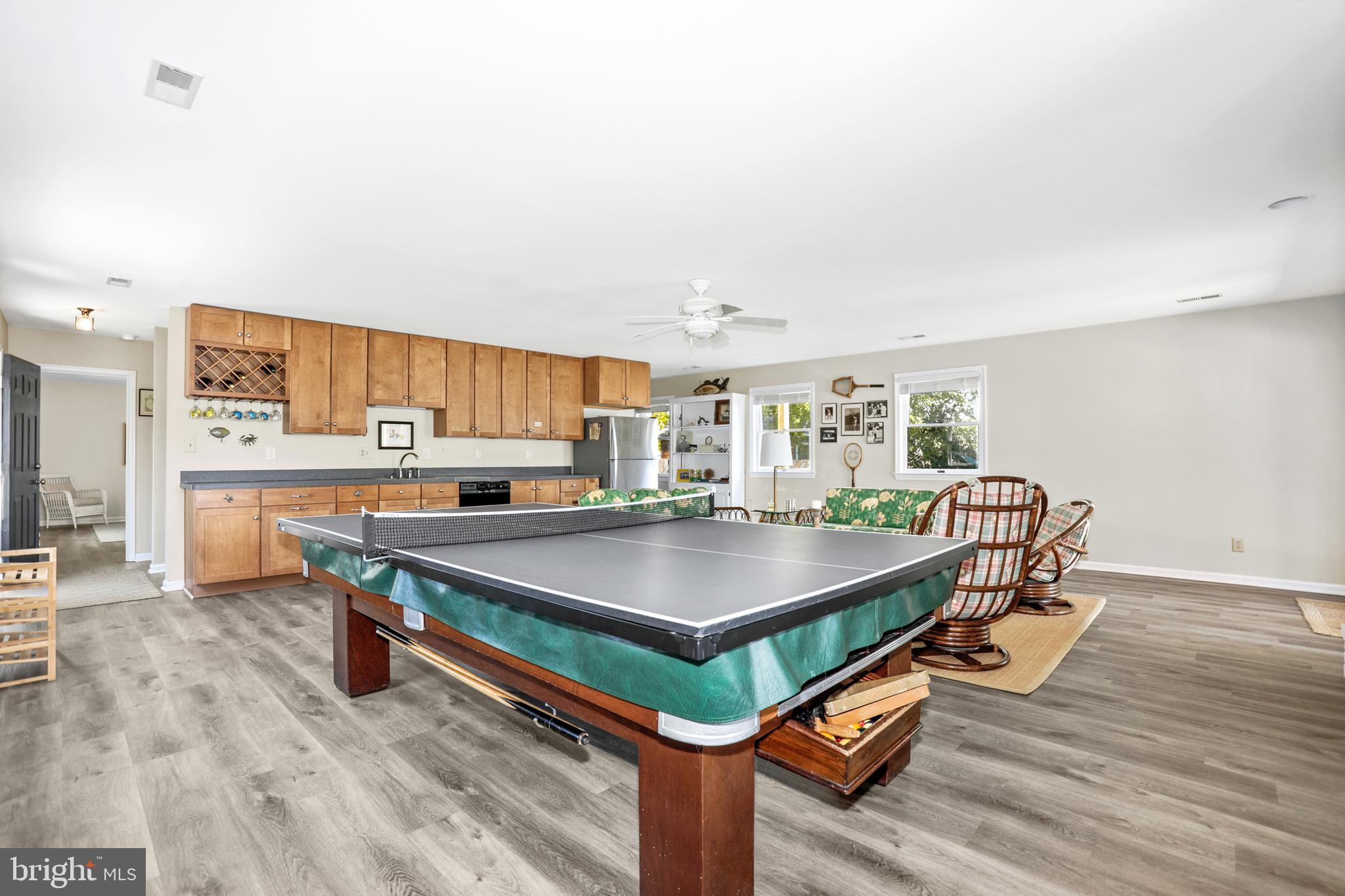 638 Marlborough Point Road Stafford, VA 22554 - Photo 30 of 58 a room with pool table and wooden floor