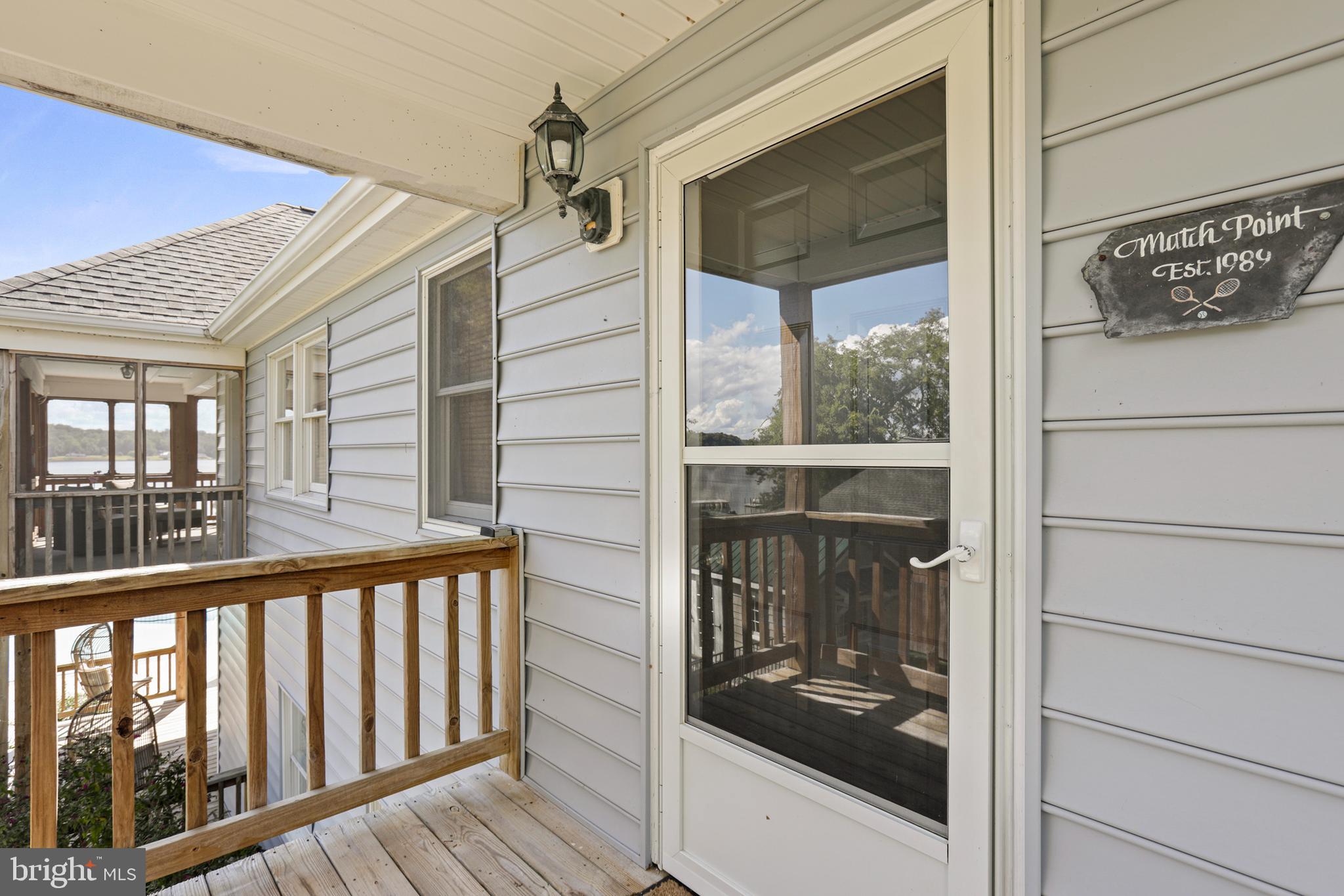638 Marlborough Point Road Stafford, VA 22554 - Photo 7 of 58 a view of a balcony from a door