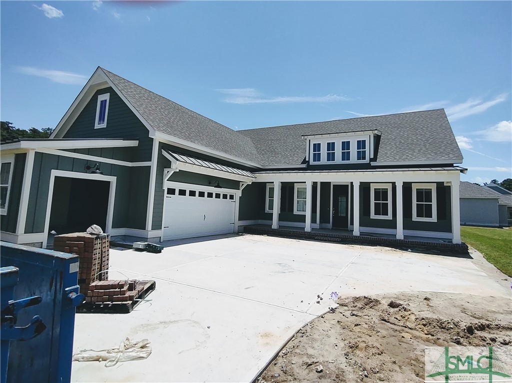 134 Bramswell Road Pooler, GA 31322 - Photo 1 of 30 FRONT PORCH, 8' ENTRY DOOR, 2-CAR GARAGE + GOLF CA