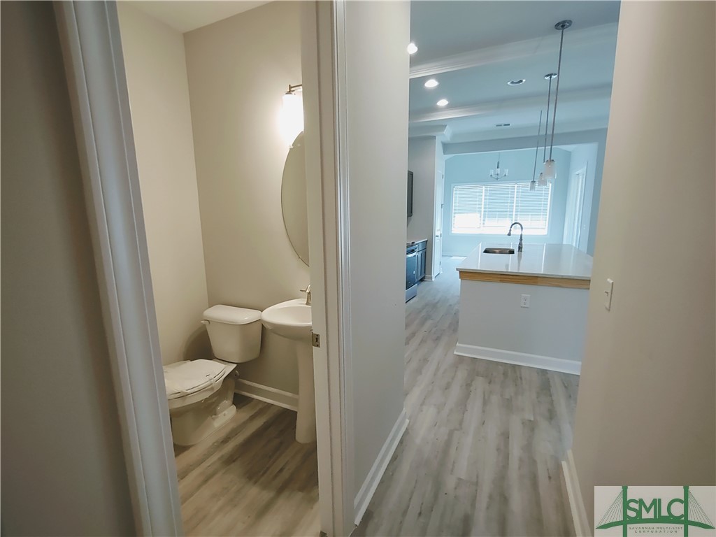 134 Bramswell Road Pooler, GA 31322 - Photo 15 of 30 POWDER ROOM OFF KITCHEN