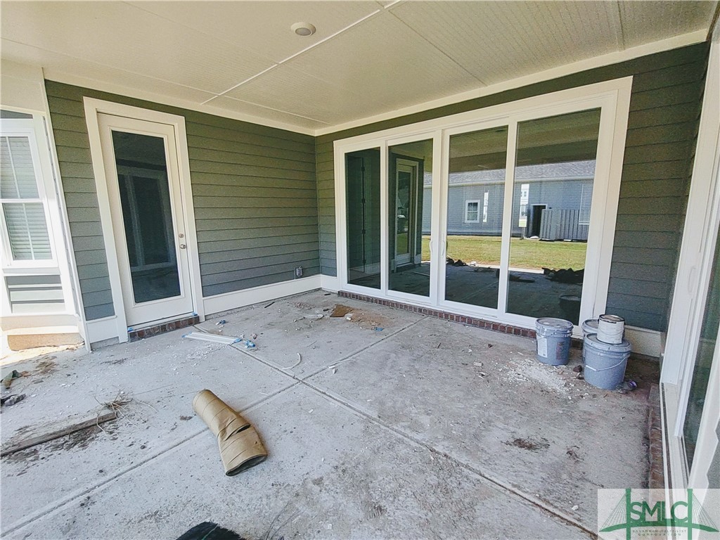134 Bramswell Road Pooler, GA 31322 - Photo 19 of 30 COVERED LANAI WITH MULTIPLE ENTRY