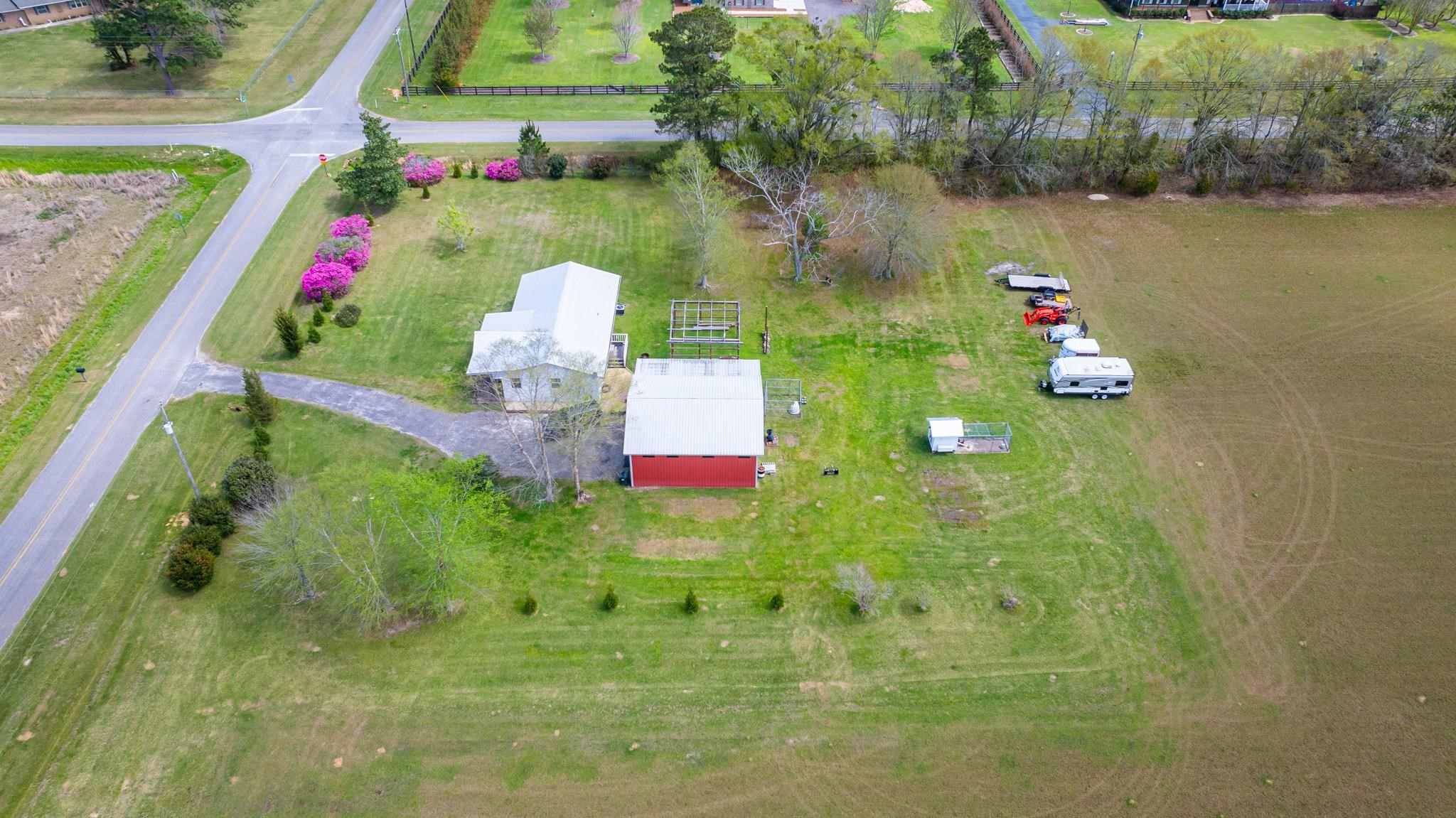 24924 Brewer Road Robertsdale, AL 36567 - Photo 30 of 33 Aerial View