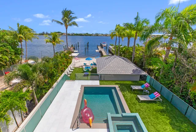 a outdoor space with furniture