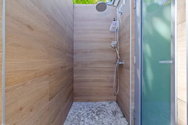 a view of a city with ocean view