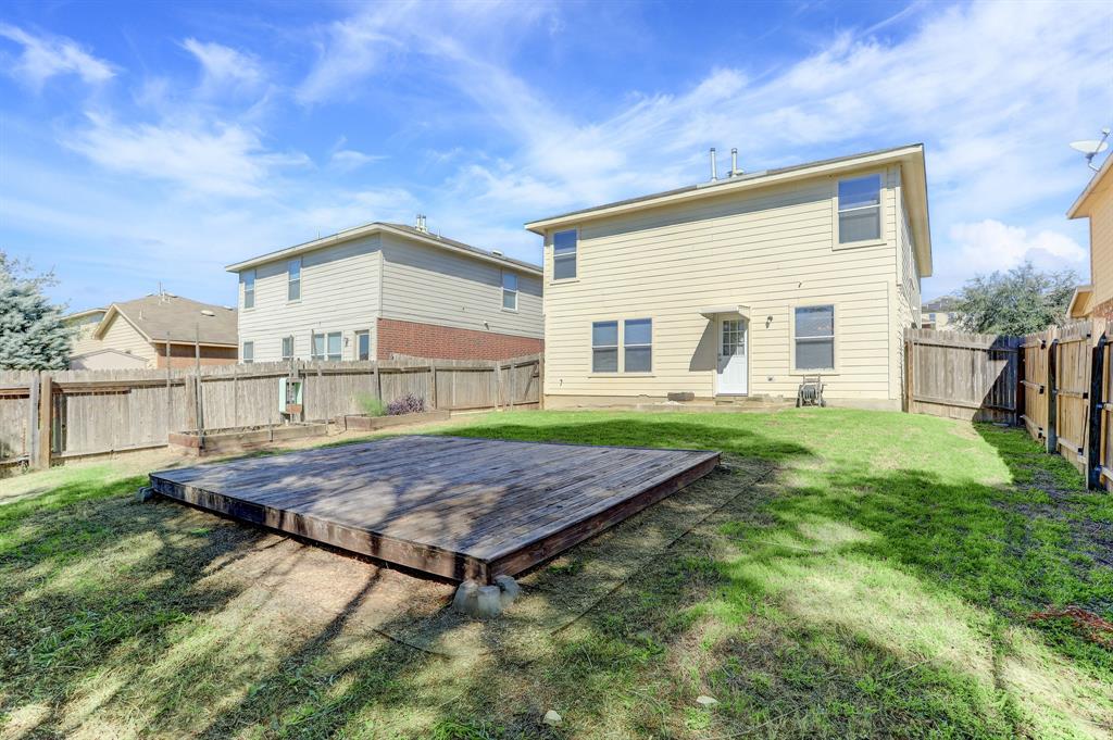 5913 Silver Screen Drive Austin, TX 78747 - Photo 29 of 31 a view of an house with backyard space and porch