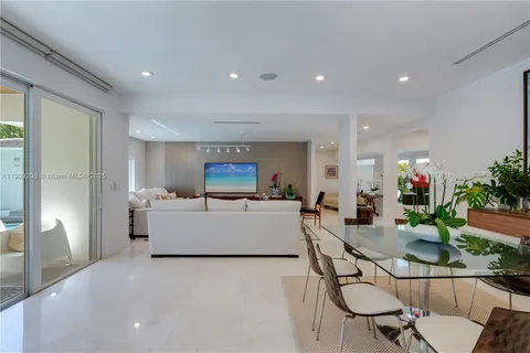 a view of livingroom with furniture and window