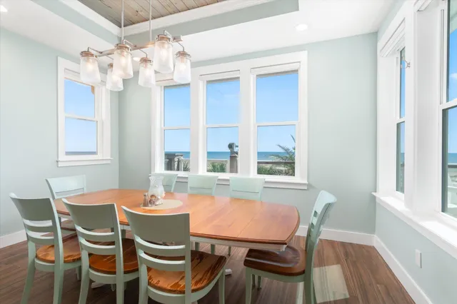 a stove top oven sitting inside of a kitchen