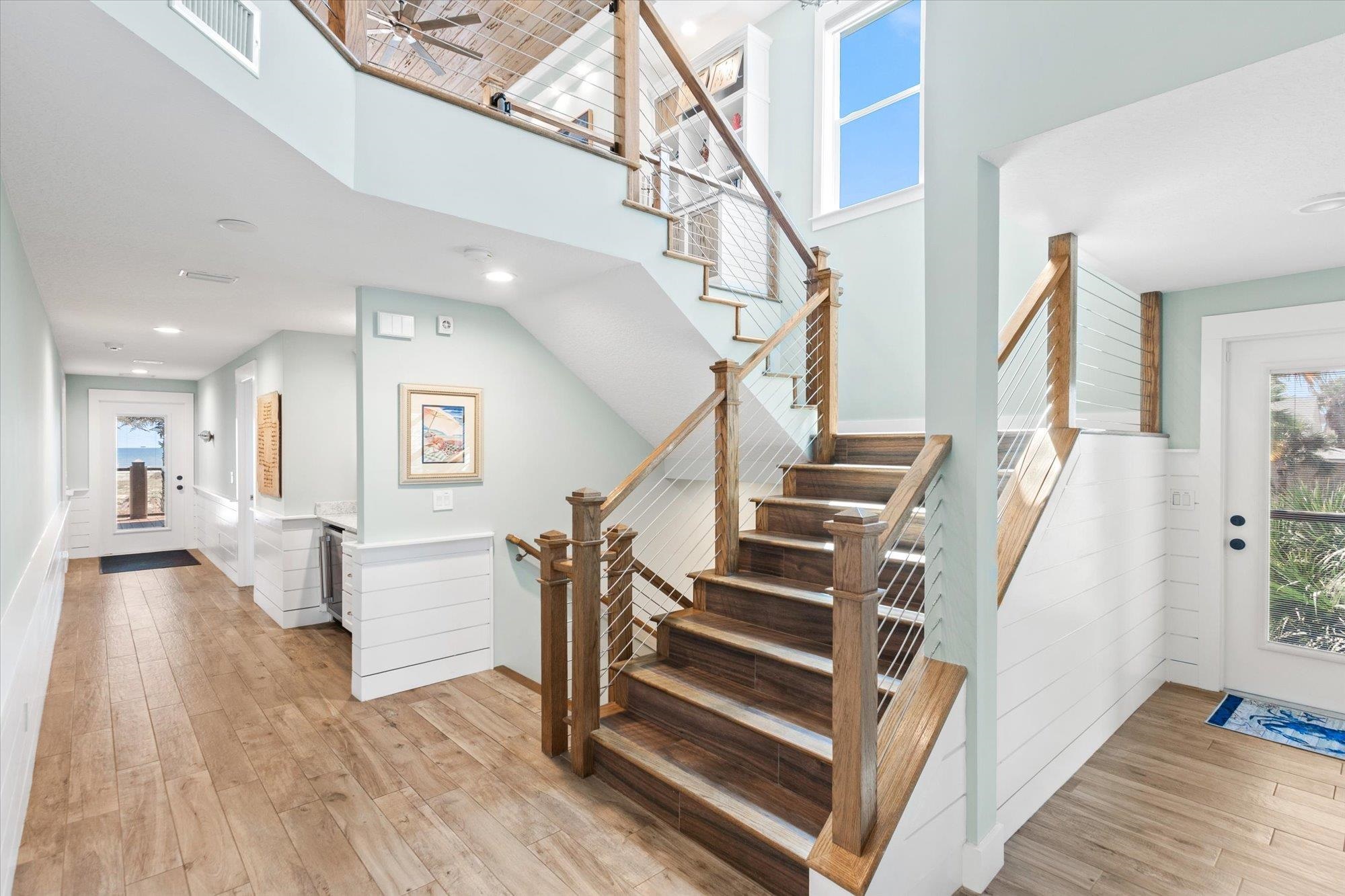 1 2nd Lane St. Augustine, FL 32080 - Photo 27 of 86 a view of entryway and hall with wooden floor