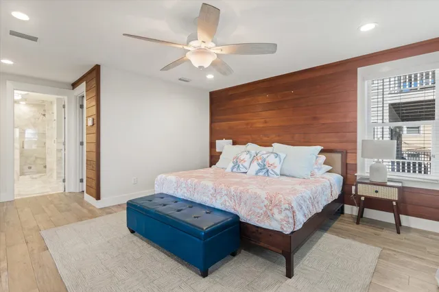 a view of a swimming pool with a garden