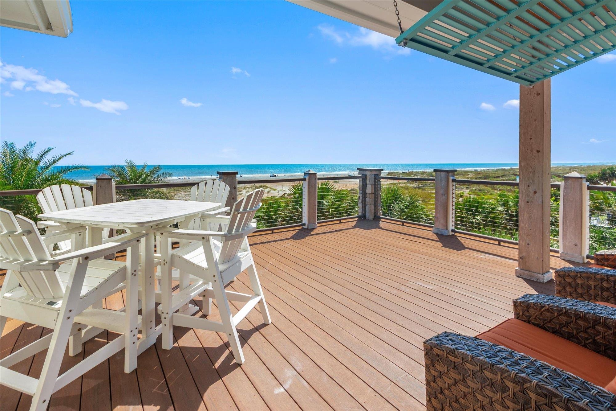 1 2nd Lane St. Augustine, FL 32080 - Photo 4 of 86 a view of a patio with wooden floor