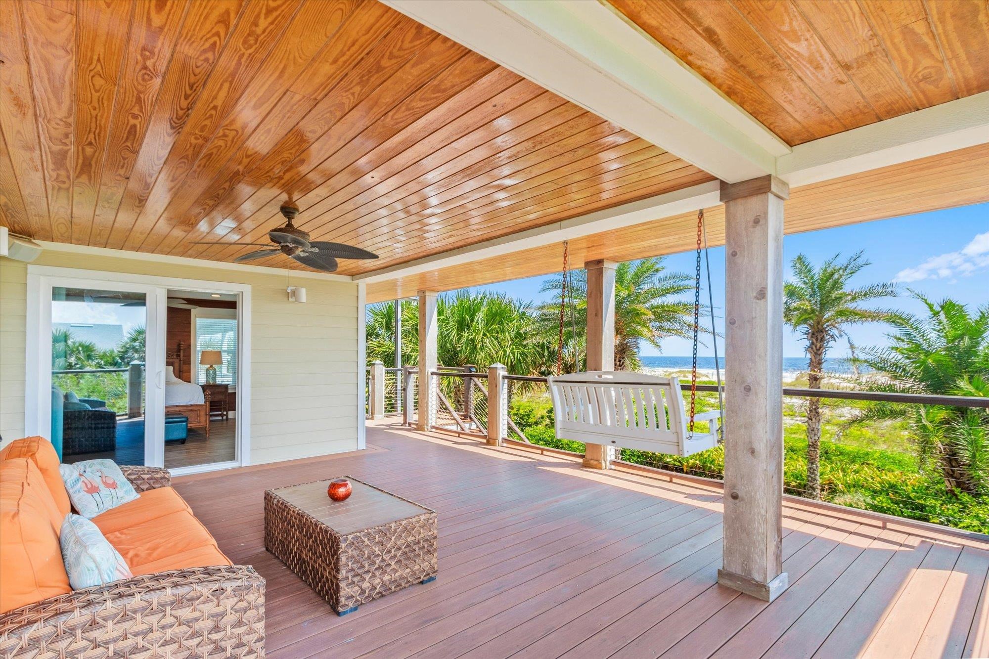 1 2nd Lane St. Augustine, FL 32080 - Photo 68 of 86 a living room with furniture and wooden floor