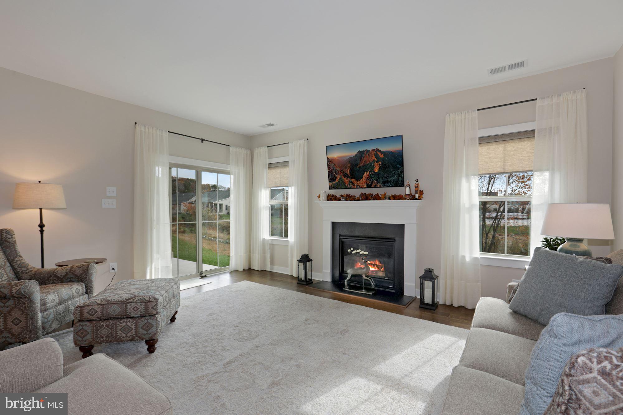 23576 Robalo Road Frankford, DE 19945 - Photo 18 of 47 Beautiful Living Room with Gas Fireplace