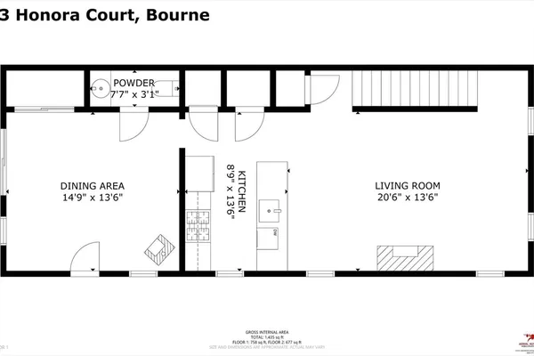 $474,900 | 3 Honora Lane, Unit 3, Bourne, MA 02532