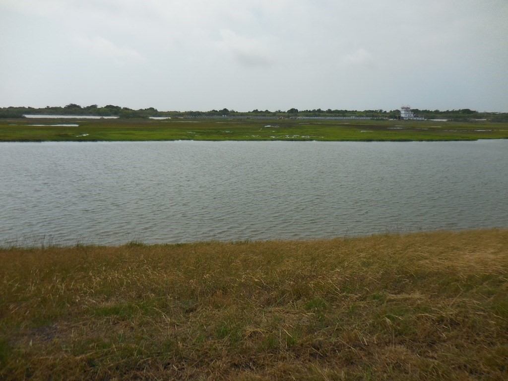 0 Matagorda Street Matagorda, TX 77457 - Photo 3 of 5 a view of a lake with houses in background