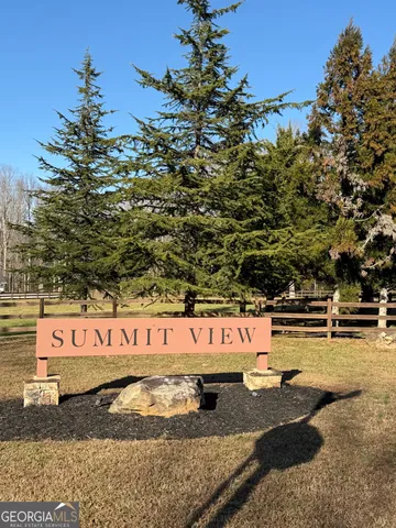 a view of a sign board