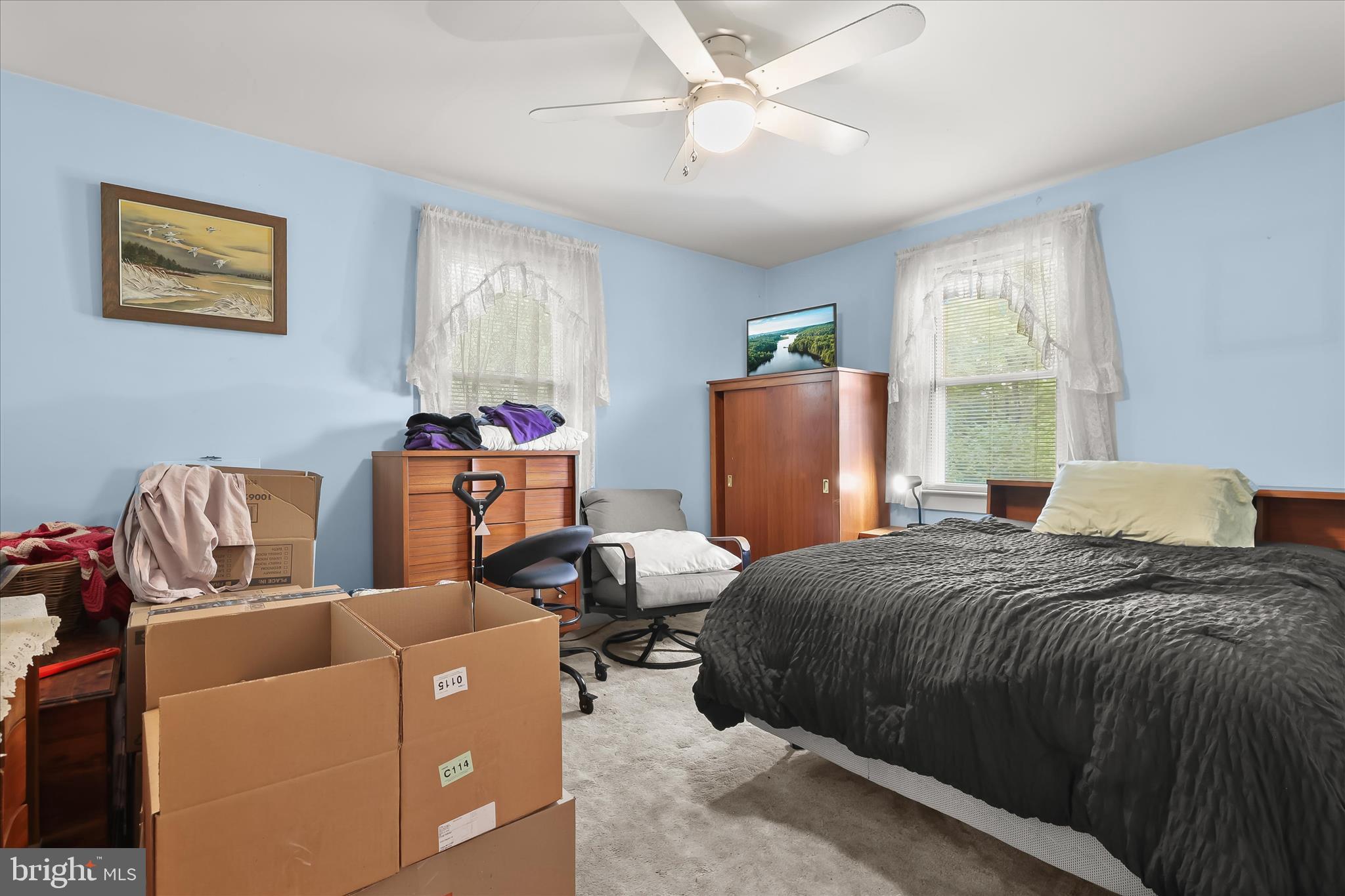 3703 Clayton Road Joppa, MD 21085 - Photo 19 of 31 a bedroom with a bed and a window