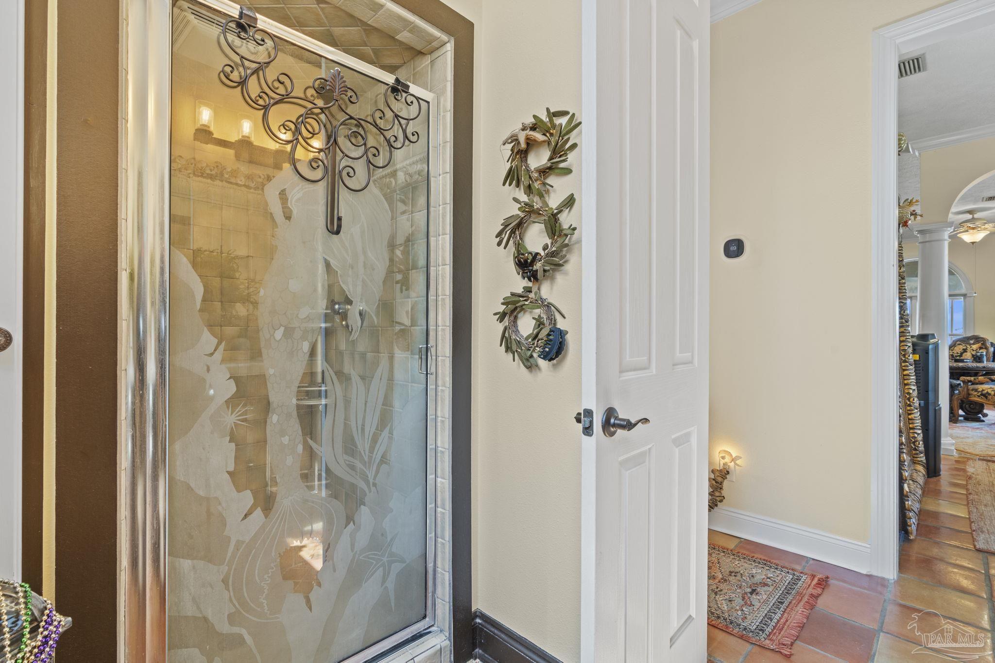 5460 North Shore Road Pensacola, FL 32507 - Photo 19 of 49 a bathroom with a shower