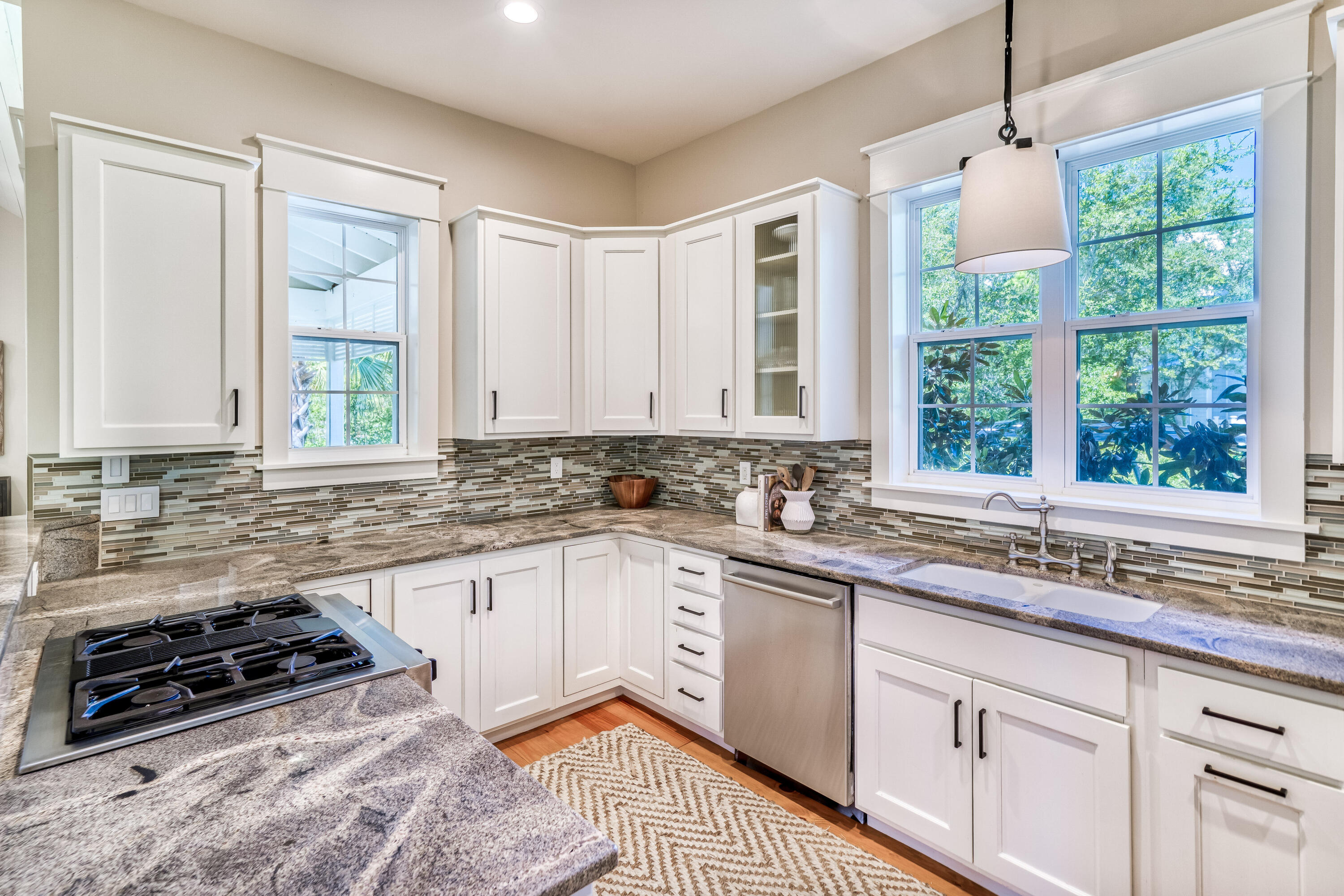 47 Hammock Lane Santa Rosa Beach, FL 32459 - Photo 16 of 51 a kitchen with a stove a sink and a window