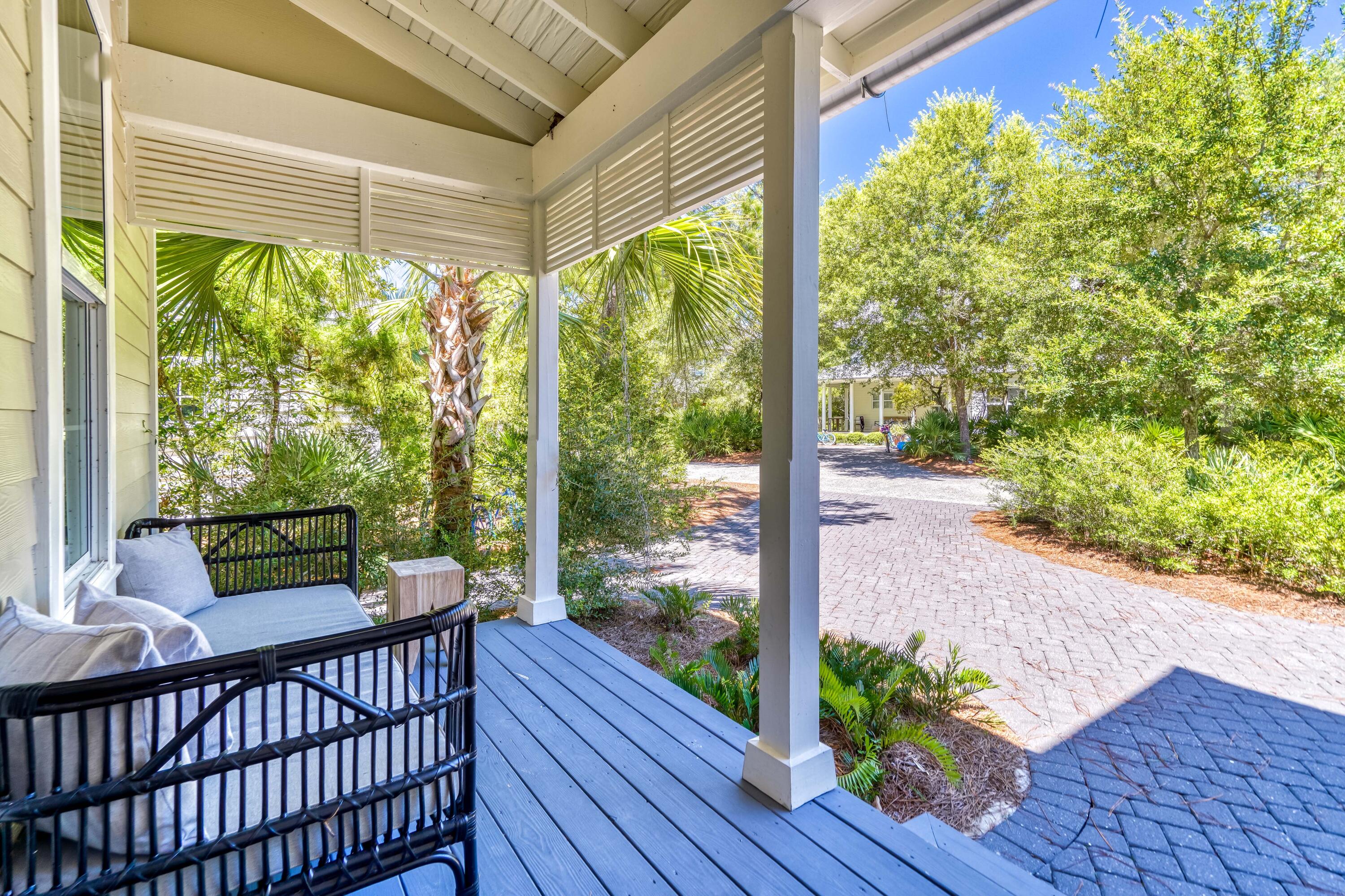 47 Hammock Lane Santa Rosa Beach, FL 32459 - Photo 6 of 51 a balcony with furniture and wooden floor