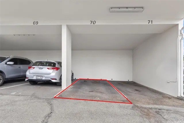 a view of parking area