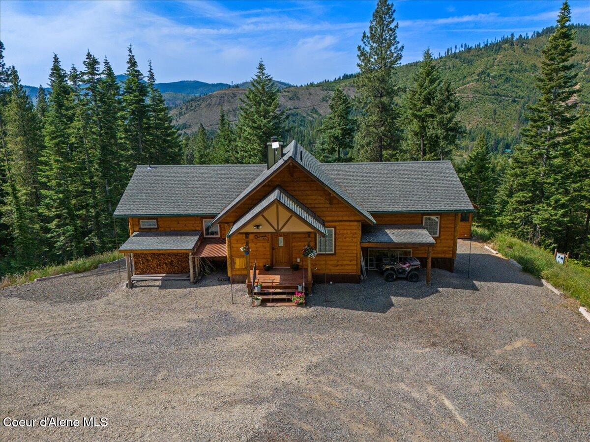 21807 East Doyle Road Cataldo, ID 83810 - Photo 13 of 80 13-Aerial front of home