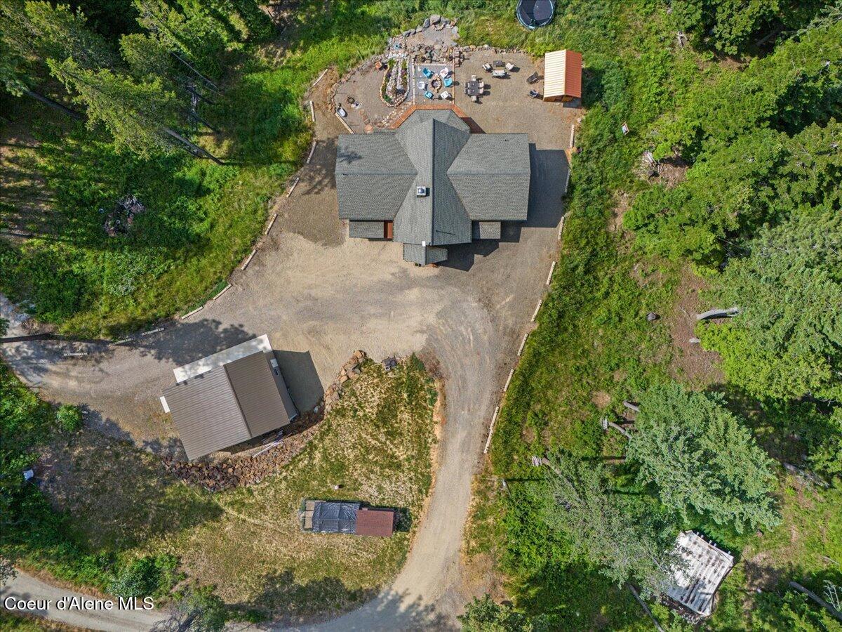 21807 East Doyle Road Cataldo, ID 83810 - Photo 69 of 80 69-Aerial Birds Eye