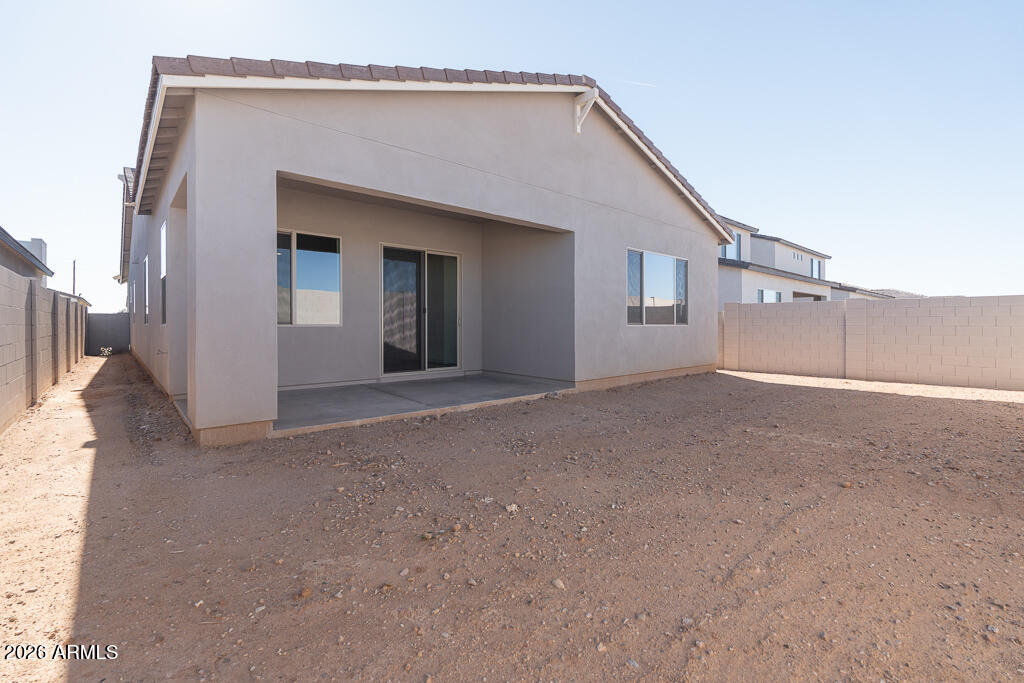 2110 East Mill Road San Tan Valley, AZ 85140 - Photo 16 of 17 Tri Pointe Soleo 620 - Backyard Exterior