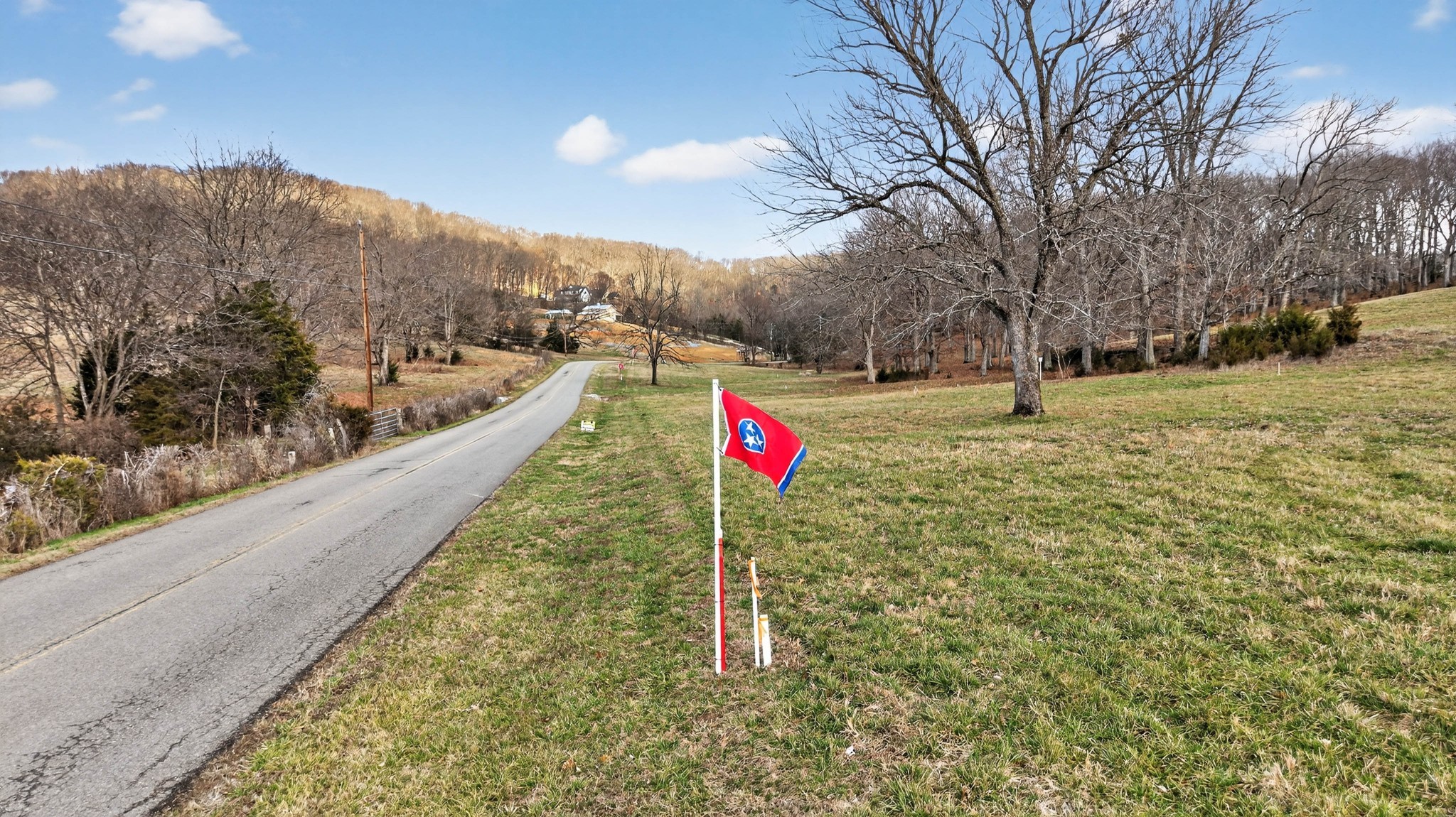 8 Collier Lane Gallatin, TN 37066 - Photo 23 of 35 a flag is sitting in the middle of a yard