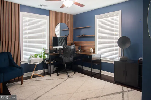 a room with furniture and window