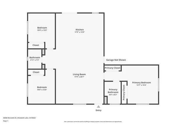 $475,000 | 42846 Montello Drive, Lake Elizabeth, CA 93532
