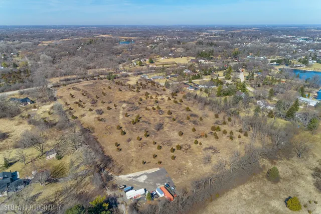 a view of city and mountain