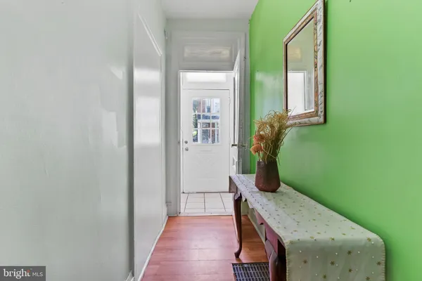 a room with window